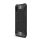 Defender műanyag telefonvédő (közepesen ütésálló, légpárnás sarok, szilikon belső, fémhatás) FEKETE Samsung Galaxy A01 (SM-A015F)