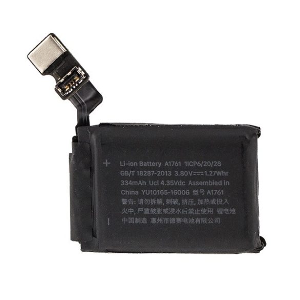 Akku 334mAh LI-ION (A1761 kompatibilis) Apple Watch Series 2 42mm