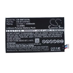   CAMERON SINO Li-Polymer akku (3.7V/3350mAh, Samsung EB-BT330FBU kompatibilis) FEKETE Samsung Galaxy Tab4 8.0 WIFI (SM-T330), Samsung Galaxy Tab4 8.0 LTE (SM-T335)