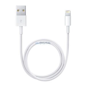 APPLE adatkábel (USB - lightning 8pin, 100cm) FEHÉR