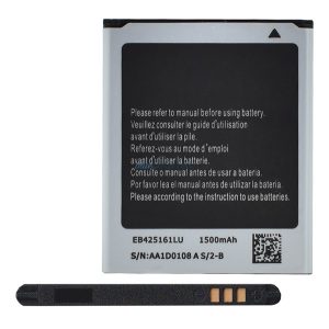 Akku 1500mAh LI-ION (EB425161LU kompatibilis) Samsung Galaxy J1 mini (SM-J105), Galaxy Trend Plus (GT-S7580), Galaxy S Duos 2 (GT-S7582)