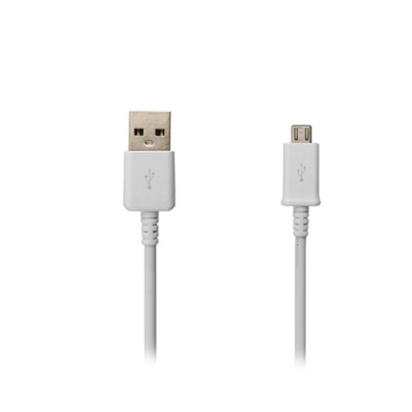 SAMSUNG adatkábel (USB - microUSB, ECB-DU4, 100cm) FEHÉR