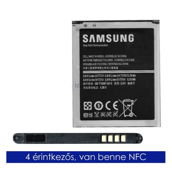 SAMSUNG akku 1500 mAh LI-ION (NFC) Samsung Galaxy S3 mini VE (GT-I8200), Samsung Galaxy S3 mini (GT-I8190)