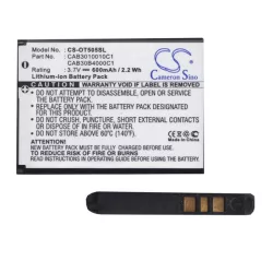   CAMERON SINO Li-Ion akku (3.7V/600mAh, Vodafone CAB20G0000C1 kompatibilis) FEKETE Alcatel OT-2010D, Alcatel OT-2051, Alcatel OT-1030, Alcatel OT-2012D, Alcatel OT-316, Vodafone 541, Alcatel OT-208, Alcatel OT-209, Alcatel OT-217, Alcatel OT-228, Alca