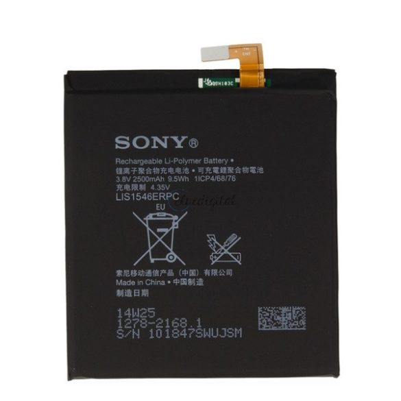 SONY akku 2500 mAh LI-Polymer Sony Xperia T3 (D5103), Sony Xperia C3 (D2533)