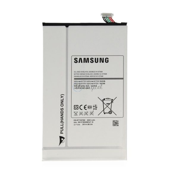 SAMSUNG akku 4900 mAh LI-ION Samsung Galaxy Tab S 8.4 WIFI (SM-T700), Samsung Galaxy Tab S 8.4 LTE (SM-T705)