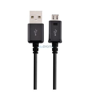 SAMSUNG adatkábel (microUSB, 85cm) FEKETE