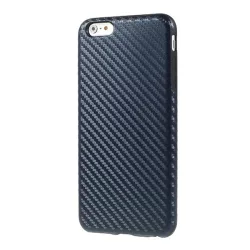   Szilikon telefonvédő (karbon minta) SÖTÉTKÉK Apple iPhone 6 Plus 5.5, Apple iPhone 6S Plus 5.5