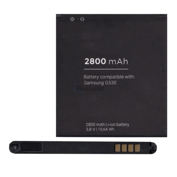 Akku 2800 mAh LI-ION (EB-BG530BBE kompatibilis) Samsung Galaxy Grand Prime (SM-G530F), Samsung Galaxy Grand Prime 2015 (SM-G531F)