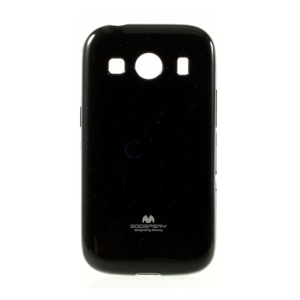 MERCURY Goospery szilikon telefonvédő (csillámporos) FEKETE Samsung Galaxy Ace 4 LTE (SM-G357FZ)