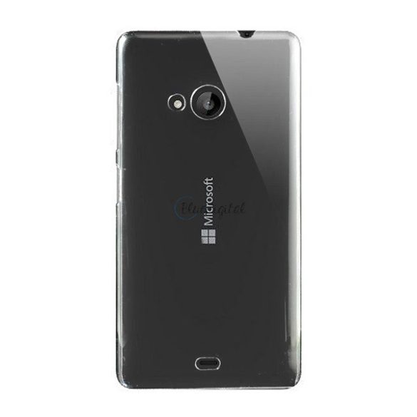 Műanyag telefonvédő ÁTLÁTSZÓ Microsoft Lumia 535