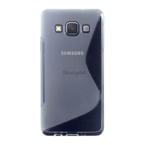 Szilikon telefonvédő (S-line) ÁTLÁTSZÓ Samsung Galaxy A3 (2015) SM-A300F