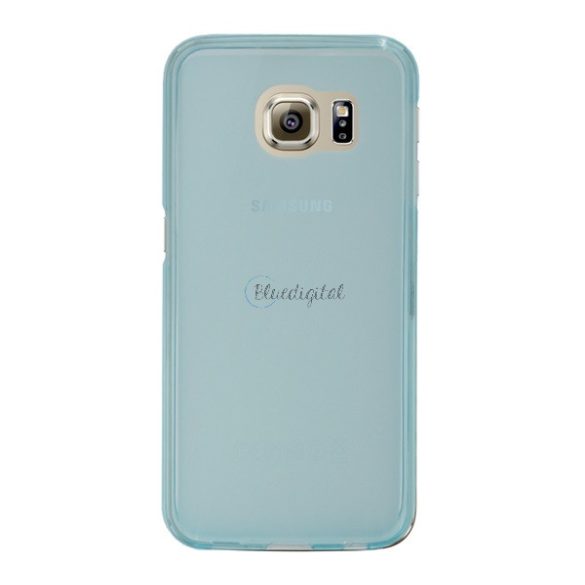 Szilikon telefonvédő (matt) KÉK Samsung Galaxy S6 (SM-G920)