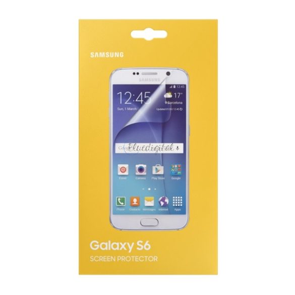 SAMSUNG képernyővédő fólia 2db (karcálló) ÁTLÁTSZÓ Samsung Galaxy S6 (SM-G920)