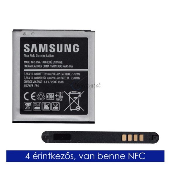 SAMSUNG akku 2000 mAh LI-ION (NFC) Samsung Galaxy Core Prime (SM-G360), Samsung Galaxy Core Prime LTE (SM-G361), Samsung Galaxy J2 (SM-J200)