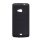 Szilikon telefonvédő (matt) FEKETE Microsoft Lumia 535
