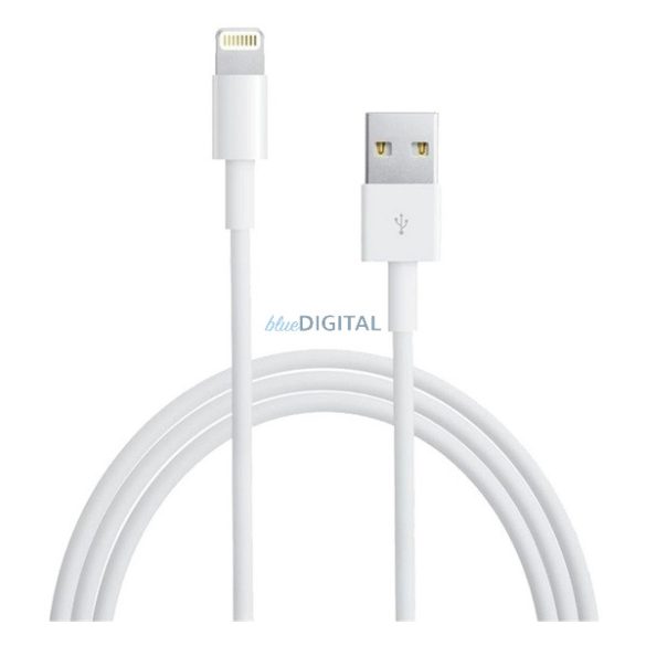 APPLE adatkábel (USB - lightning 8pin, 200cm) FEHÉR