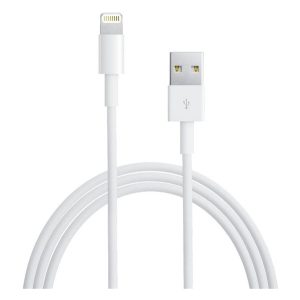 APPLE adatkábel (USB - lightning, 200cm) FEHÉR