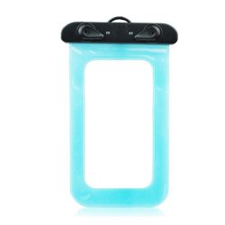   Vízhatlan / vízálló univerzális tok, AQUA (5.5" méret, AQUAPACK-hoz hasonló) VILÁGOSKÉK