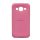 Szilikon telefonvédő (ultravékony, bőr hatású) RÓZSASZÍN Samsung Galaxy Core Prime