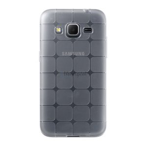 Szilikon telefonvédő (kocka minta) ÁTLÁTSZÓ Samsung Galaxy Core Prime (SM-G360), Samsung Galaxy Core Prime LTE (SM-G361)