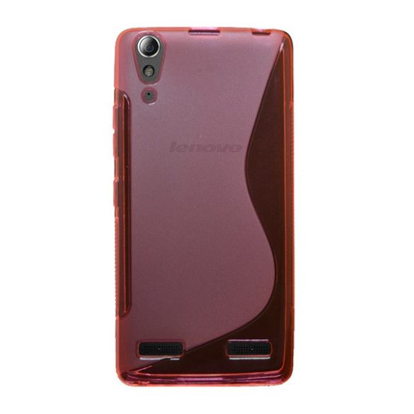 Szilikon telefonvédő (S-line) RÓZSASZÍN Lenovo A6000