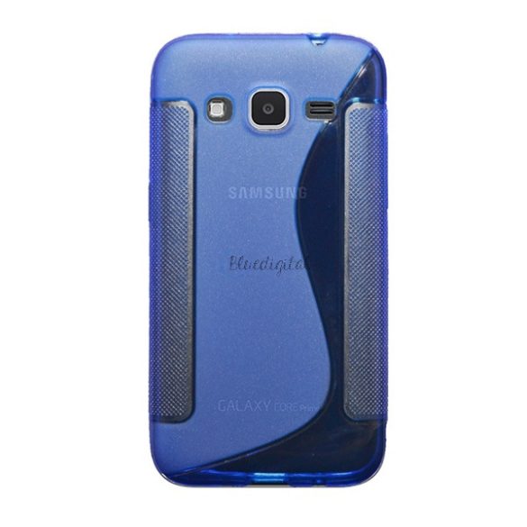 Szilikon telefonvédő (S-line) KÉK Samsung Galaxy Core Prime (SM-G360), Samsung Galaxy Core Prime LTE (SM-G361)