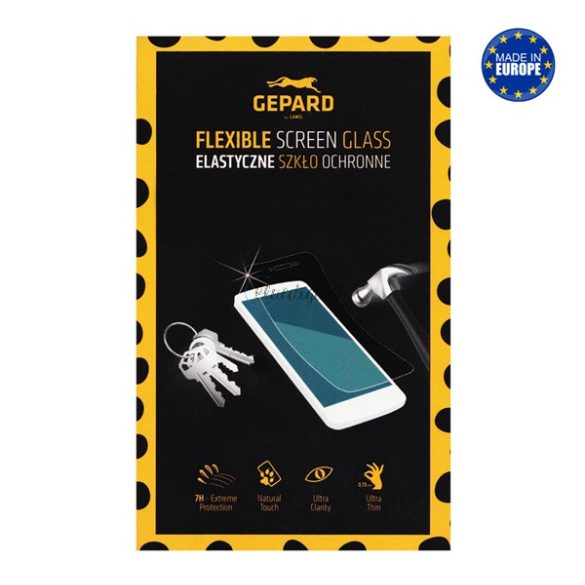 MYSCREEN GEPARD FLEXI GLASS képernyővédő üveg (karcálló, ütésálló, 0.17mm, 7H) ÁTLÁTSZÓ Lenovo A6000