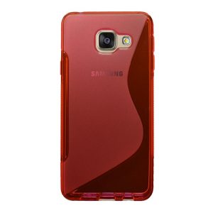 Szilikon telefonvédő (S-line) RÓZSASZÍN Samsung Galaxy A3 (2016) SM-A310F