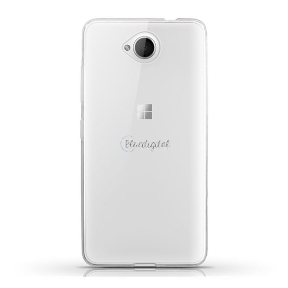 Szilikon telefonvédő (ultravékony) ÁTLÁTSZÓ Microsoft Lumia 650