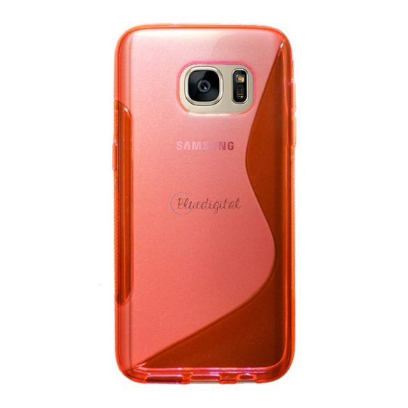 Szilikon telefonvédő (S-line) RÓZSASZÍN Samsung Galaxy S7 (SM-G930)