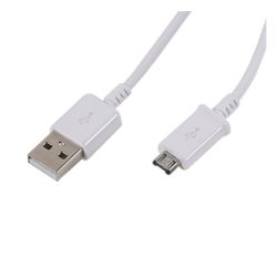   SAMSUNG adatkábel (USB - microUSB, 150cm, töltés funkció) FEHÉR