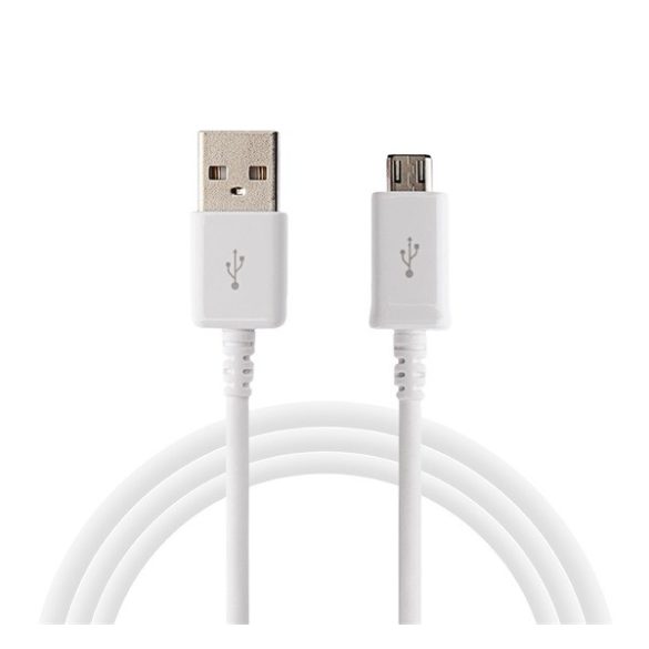 SAMSUNG adatkábel (USB - microUSB, 150cm, töltés funkció) FEHÉR