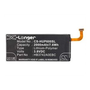 CAMERON SINO akku 2A LI-Polymer (HB3742A0EBC kompatibilis) Huawei Ascend P6 (P6-U06), Huawei Ascend G6 3G, Huawei Ascend G6 LTE 4G, Huawei Ascend G620s