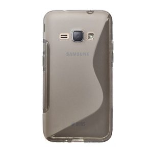 Szilikon telefonvédő (S-line) ÁTLÁTSZÓ Samsung Galaxy J1 (2016) SM-J120