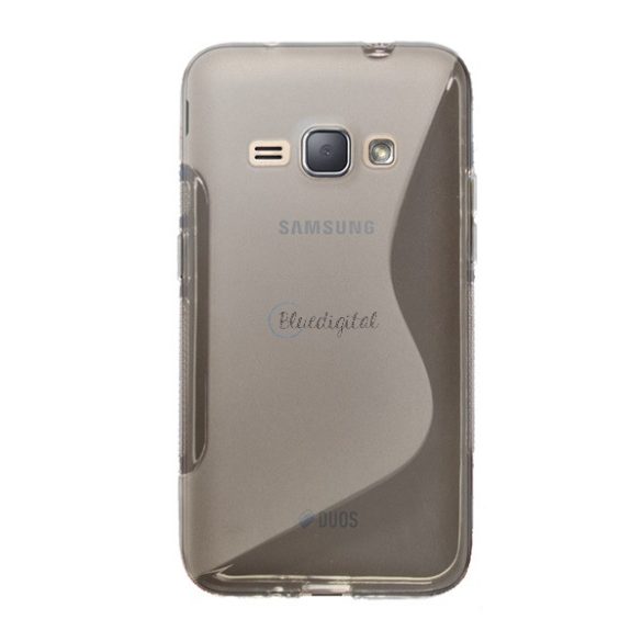 Szilikon telefonvédő (S-line) ÁTLÁTSZÓ Samsung Galaxy J1 (2016) SM-J120