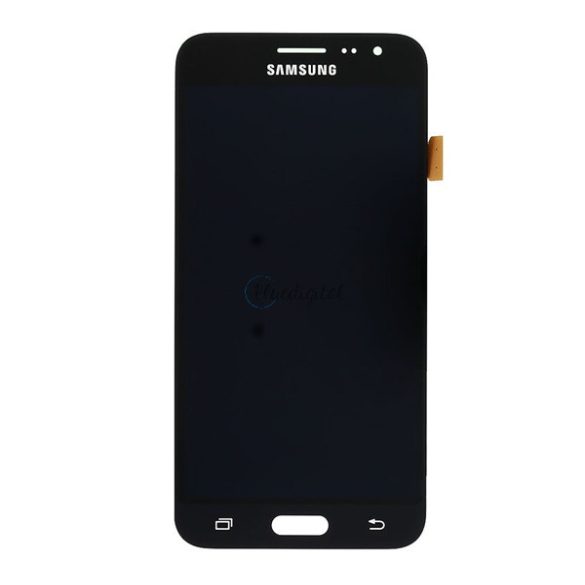 SAMSUNG LCD kijelző + érintőpanel FEKETE Samsung Galaxy J3 (2016) SM-J320