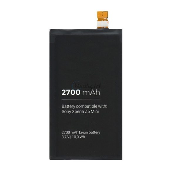 Akku 2700 mAh LI-ION (LIS1594ERPC kompatibilis) Sony Xperia Z5 Compact (E5803), Sony Xperia XA Ultra (F3211), Sony Xperia X Compact (F5321)