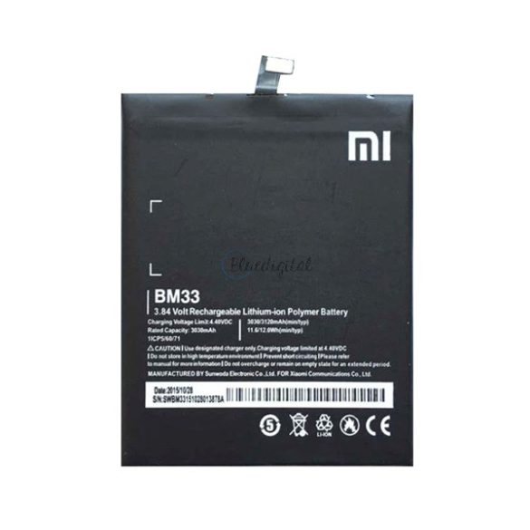 XIAOMI akku 3030 mAh LI-Polymer (kizárólag Xiaomi Mi 4i kompatibilis) Xiaomi Mi 4c (Mi 4i)