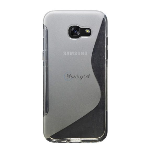 Szilikon telefonvédő (S-line) ÁTLÁTSZÓ Samsung Galaxy A3 (2017) SM-A320F