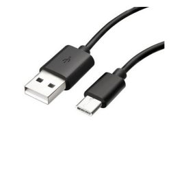   SAMSUNG adatkábel (USB - Type-C, gyorstöltő, 110cm) FEKETE