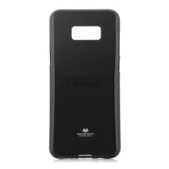 MERCURY Goospery szilikon telefonvédő (csillámporos) FEKETE Samsung Galaxy S8 Plus (SM-G955)