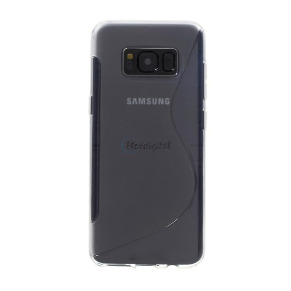Szilikon telefonvédő (S-line) ÁTLÁTSZÓ Samsung Galaxy S8 (SM-G950)