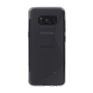 Szilikon telefonvédő (S-line) FÜSTSZÍNŰ Samsung Galaxy S8 (SM-G950)