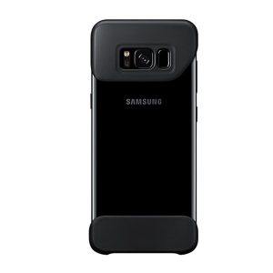 SAMSUNG műanyag telefonvédő (2 részes) FEKETE Samsung Galaxy S8 (SM-G950)