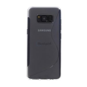 Szilikon telefonvédő (S-line) ÁTLÁTSZÓ Samsung Galaxy S8 Plus (SM-G955)