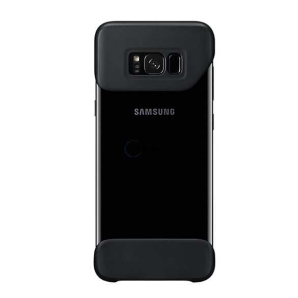 SAMSUNG műanyag telefonvédő (2 részes) FEKETE Samsung Galaxy S8 Plus (SM-G955)