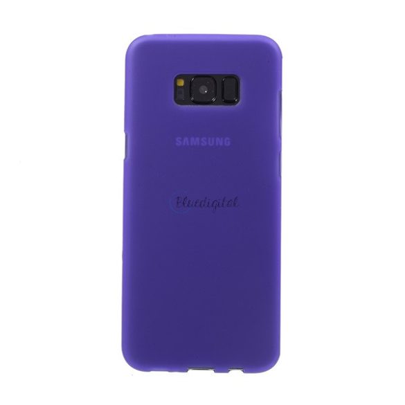 Szilikon telefonvédő (matt) LILA Samsung Galaxy S8 Plus (SM-G955)