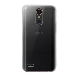   Szilikon telefonvédő (ultravékony) ÁTLÁTSZÓ LG K10 (2017) M250n