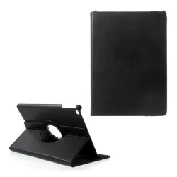   Tok álló, bőr hatású (aktív FLIP, asztali tartó, 360°) FEKETE Apple IPAD 9.7 (2017) , Apple IPAD 9.7 (2018)